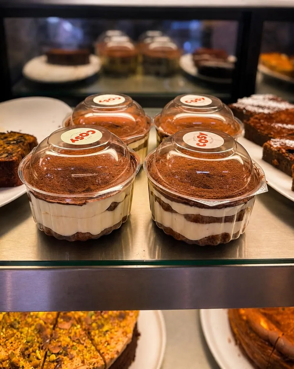 Cakes and desserts at Cafe Cosy Moss Vale